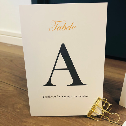 スケルトンがかわいい♡アクリルを使った テーブルナンバー 15選ウェディングニュース