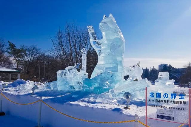 過去の旭川冬まつり旭川市
