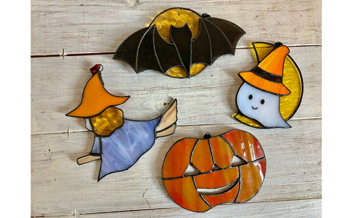 かず様専用 ハロウィンクッキー フェルト ハロウィン㉔＋㉖ ハロウィンステンドグラスクッキーの作り方テイスト