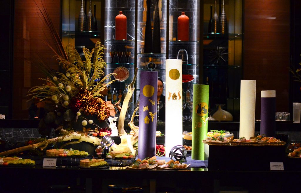 2020年9月26日 古民家でお月見飾り 日進市