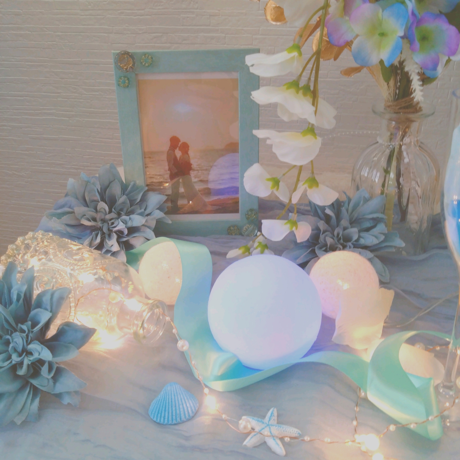 サマー感たっぷりな南国風のウェルカムスペース🍍🕶🌴🌻