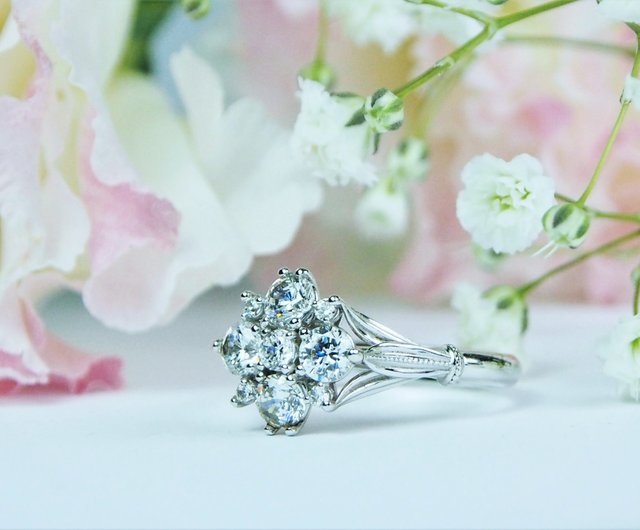 Bouquet ブーケ結婚指輪銀座ダイヤモンドシライシRingraph リングラフ