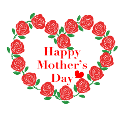 かわいい母の日の無料イラストフリー素材 カーネーション メッセージカード お母さん- フリーランスWebデザイナーのリアル