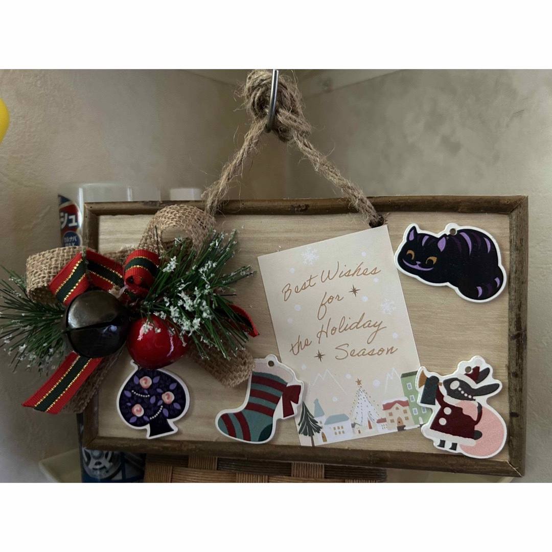 楽天市場メール便対応可クリスマス 木製 クリスマスブラックボード ドアプレート サインプレート 壁飾り 壁掛け ドア掛け クリスマス snowRCP: ナチュラル雑貨プロペラ