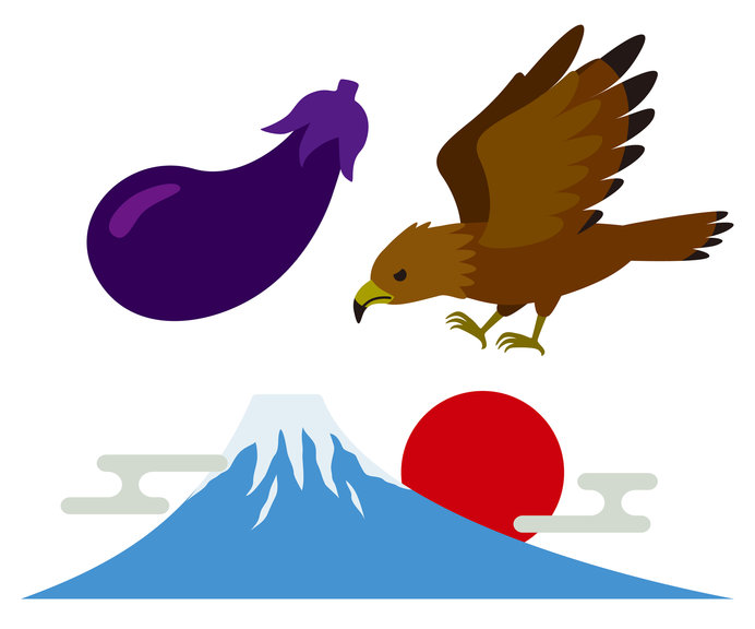 昔懐かしい昭和レトロイラスト 正月の風景・初詣 光の道水彩イラスト たかなかアトリエ