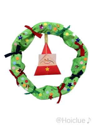 簡単な二重リボンの結び方で華やかなクリスマスリースを作ろう