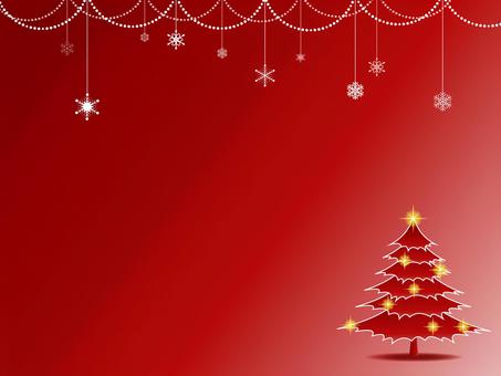 雪だるまのメリークリスマスカードイラストのフリー素材イラストイメージ