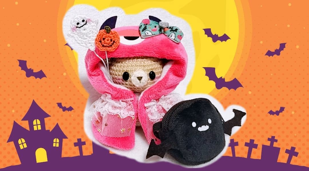 ハロウィン おばけ かぼちゃ あみぐるみ 秋 飾り - メルカリ