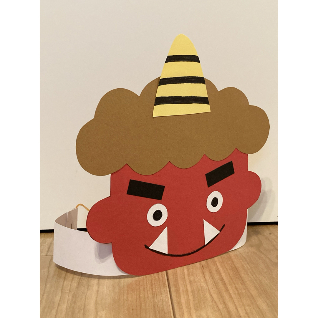 豆まき会をしたよ👹菜根こども園