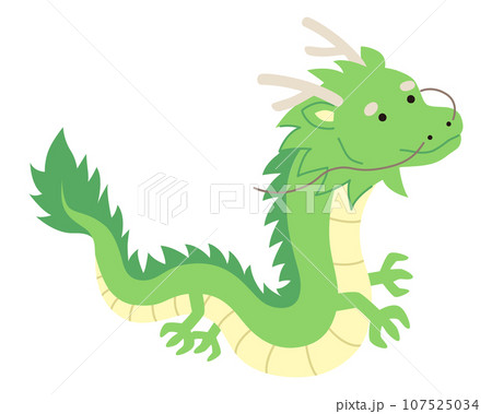 破魔矢と辰の絵馬のイラスト 2024年干支2カット- イラストくん