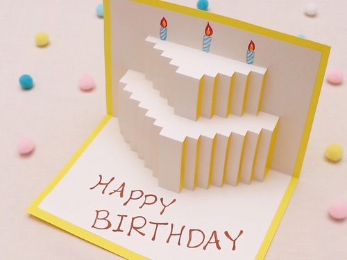 楽天市場 手作り カード ポップアップ イベント・祝日誕生日 の通販