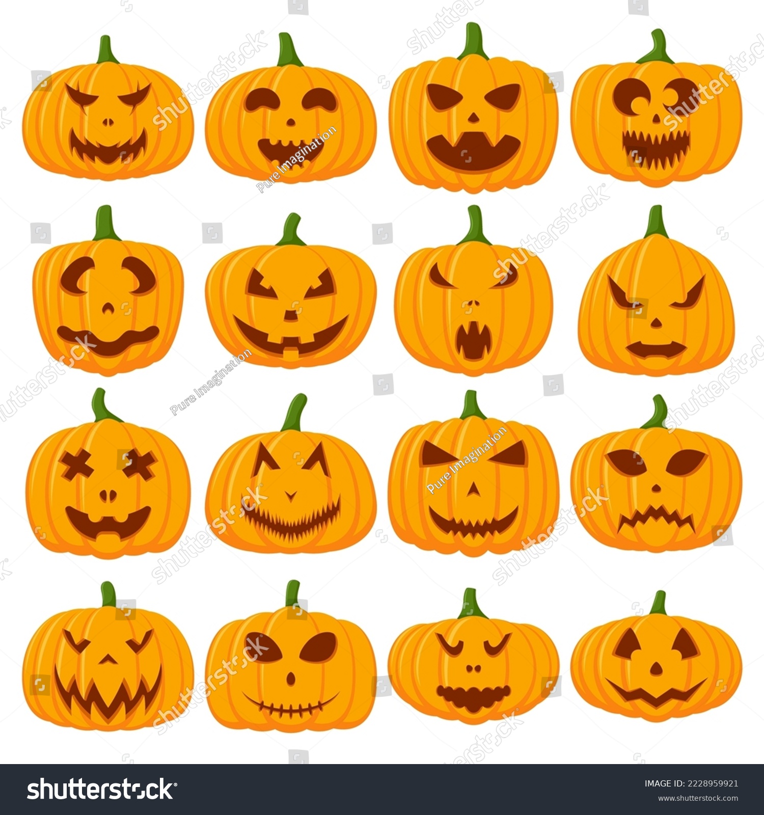 10月 ハロウィン かぼちゃ 顔 12セット 3歳 製作 キット - メルカリ