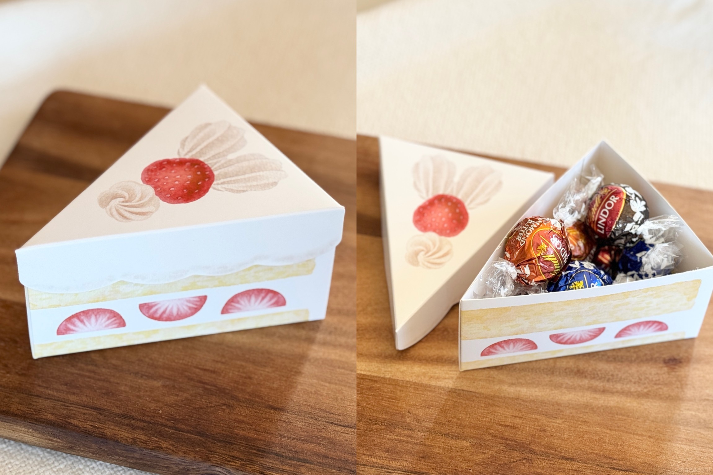 Seria - ラッピング 袋 牛乳パック風でカワイイ ２袋 バレンタイン ちょっとした贈り物にの通販 by さとまる's shopセリアならラクマ