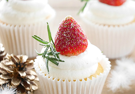 お誕生日カップケーキ