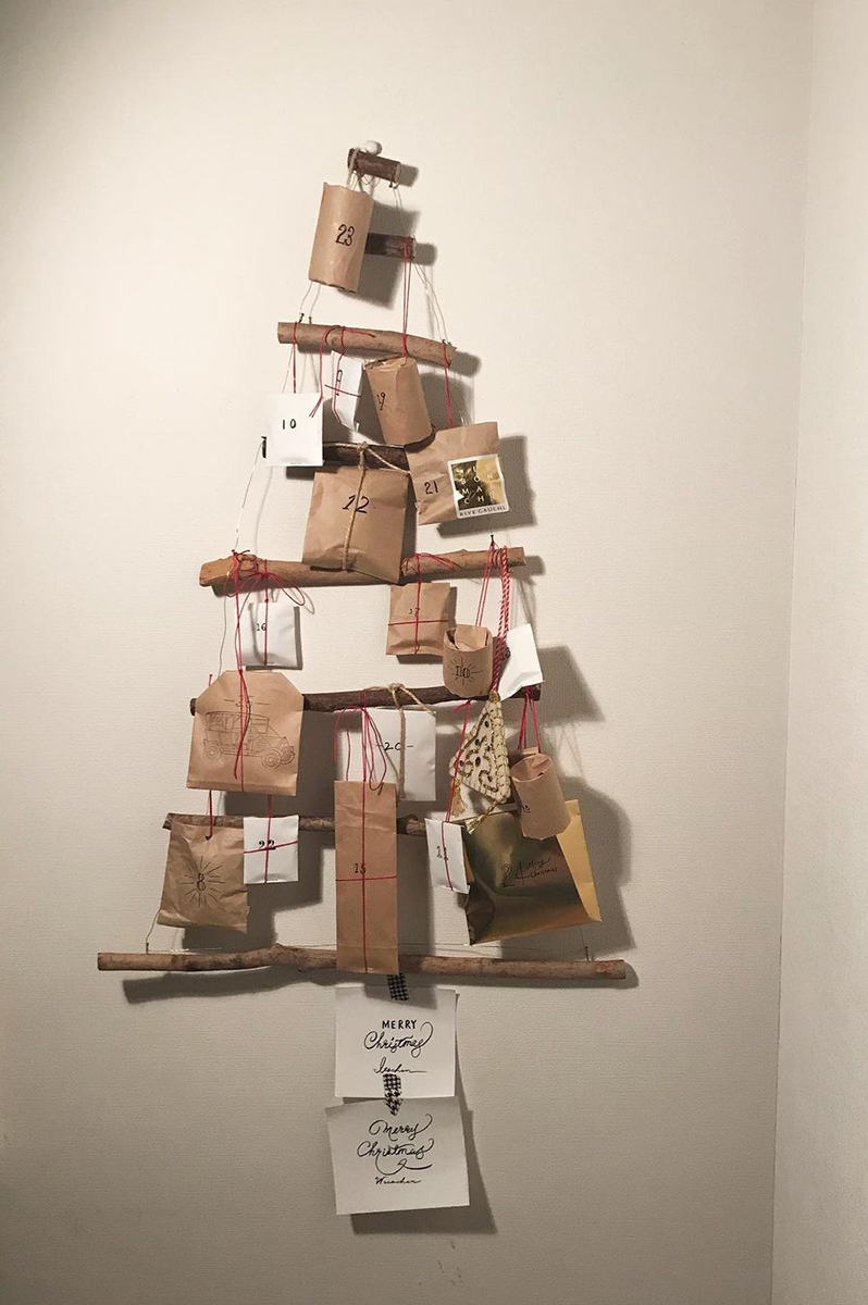 家族で楽しむクリスマス♪アドベントカレンダーを作ろうRoomClip mag暮らしとインテリアのwebマガジン