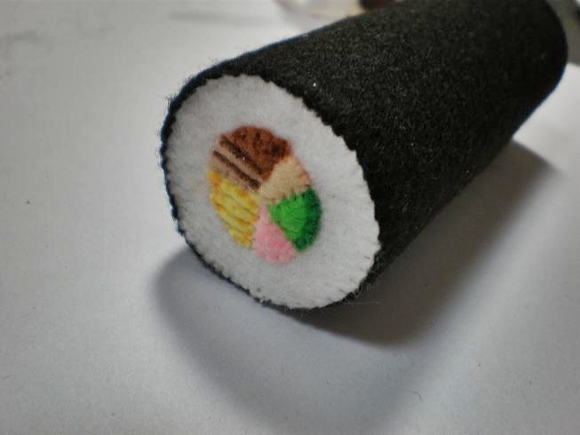 手作りフェルト 節分に！恵方巻・太巻きの作り方 簡単みみねこ日誌