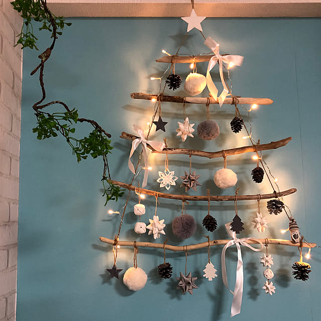 クリスマスツリー手作りのおすすめ商品とおしゃれな実例RoomClip ルームクリップ