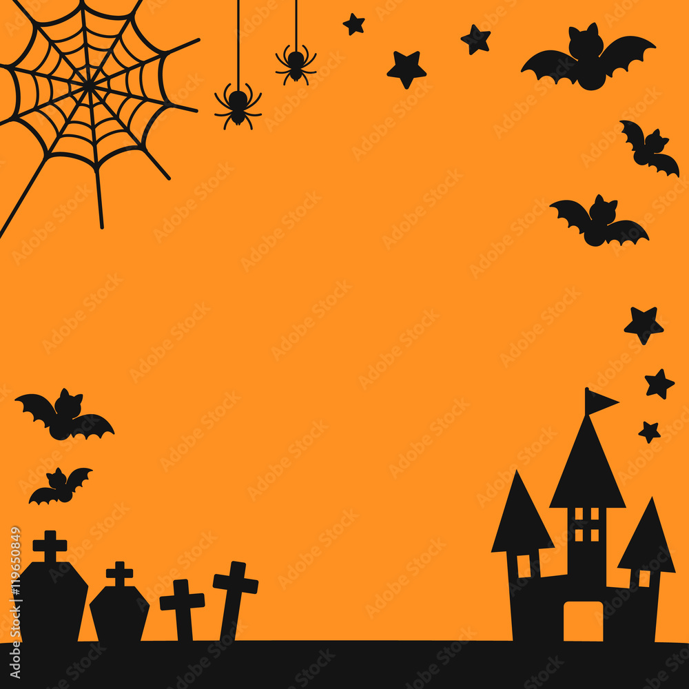 ハロウィン 背景 イラスト素材1523871- フォトライブラリ