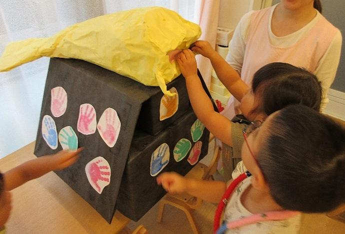 巨大建築！手作りで神輿 みこし 作ってみた