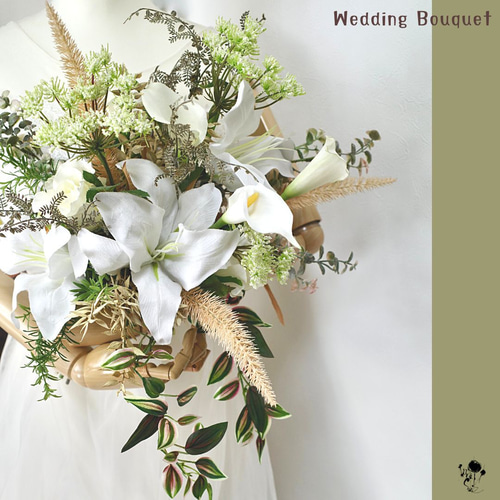 ユリ - ブーケの人気通販minne byGMOペパボ 国内最大級のハンドメイド・手作り通販サイト