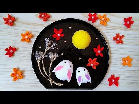 お月見うさぎおもちゃ本日8 15限定ポイント10倍 しだれ飾り 十五夜 お月見 十五夜 9月 人形 飾り ミニ 置き物 コンパクト ちりめん小さい 手作り 飾り 人気 かわいい 和柄 和風 卓上 四季飾り 和室 玄関飾り おすすめ インテリア 家庭用 業務用 旅館 店舗 贈り物