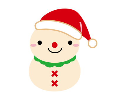雪だるまのクリスマスカード イラスト素材4103903- フォトライブラリ