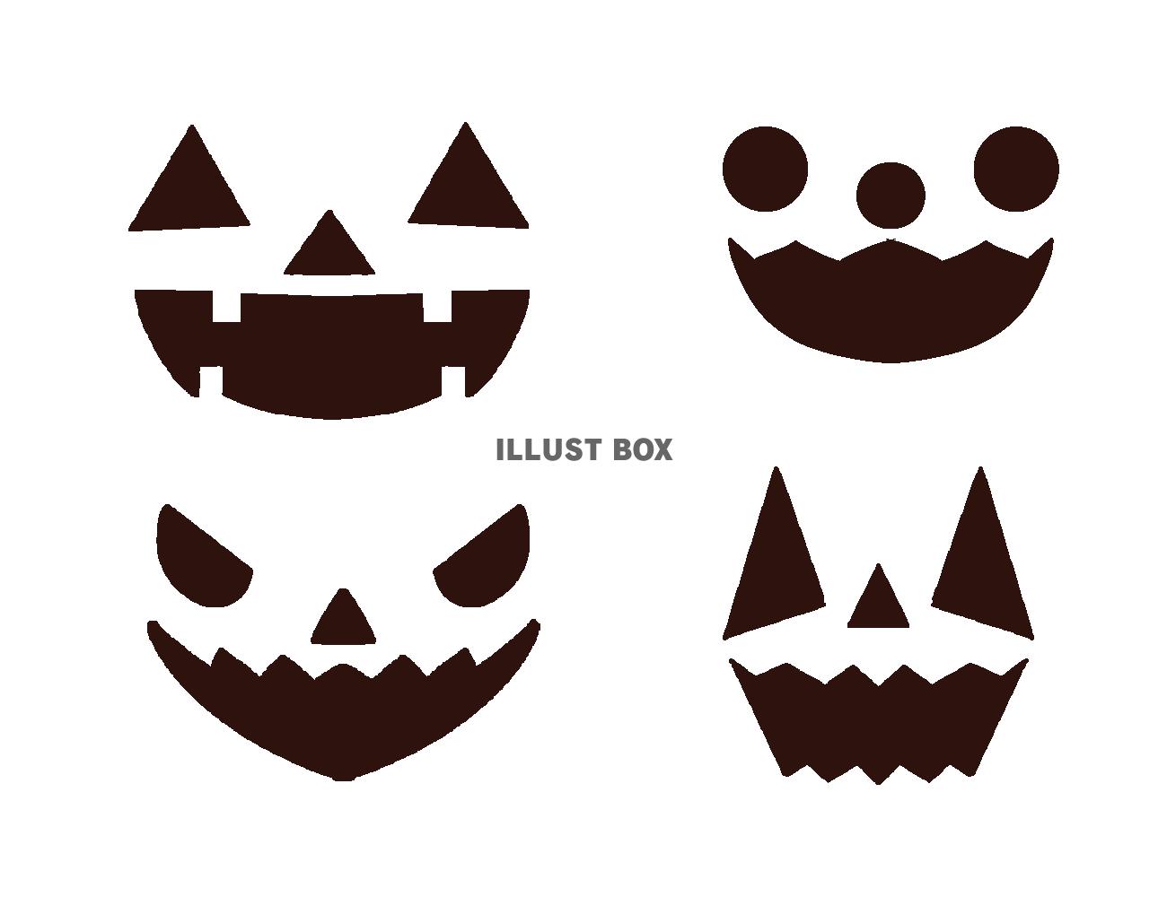 ハロウィン カボチャ顔 ステッカー - PUIKKO'S GALLERYminne byGMOペパボ 国内最大級のハンドメイド・手作り通販サイト