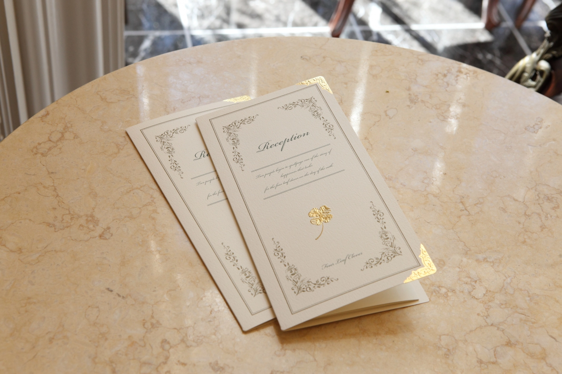 結婚式での手作り品～プログラム冊子～mgm☆room