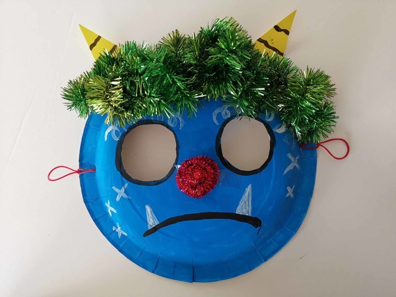 紙皿で作る「ハロウィンバッグの作り方」の製作アイデア保育士を応援する情報サイト 保育と暮らしをすこやかに ほいくらし