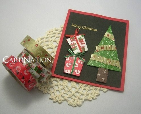 クリスマスカード手作りアイデア7選♡マスキングテープetcでおしゃれに