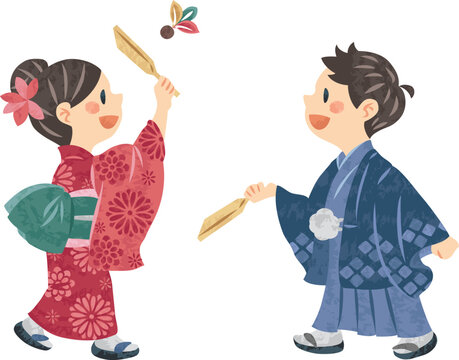 手作り羽根つきアイデア集〜お正月時期にも楽しめそうな手作りおもちゃ〜保育と遊びのプラットフォーム ほいくる