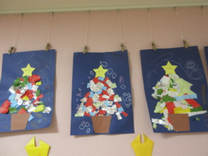 ちぎり絵ミニ クリスマス 手作りキット❣️ - メルカリ