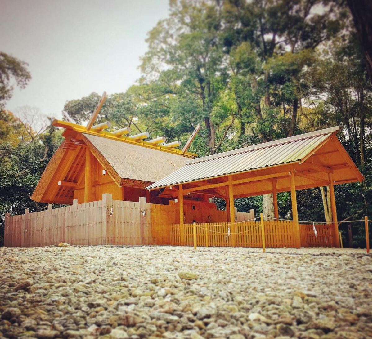 伊勢神宮内宮、外宮、月読宮、そして天岩戸神社マクラメとヒマラヤ水晶、天然石ジュエリ