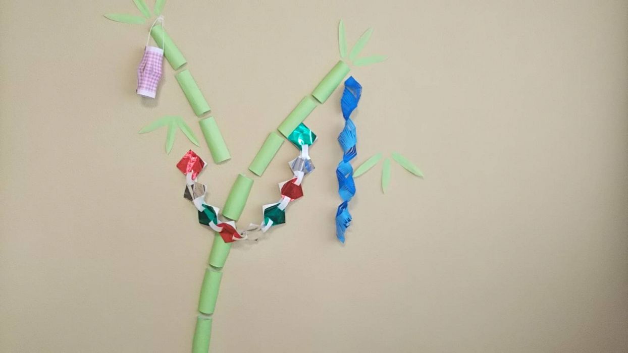 7月壁面飾り 七夕飾り 笹セット 保育 壁面製作 雑貨・その他 ほいくあど 通販 5740878Creema クリーマ