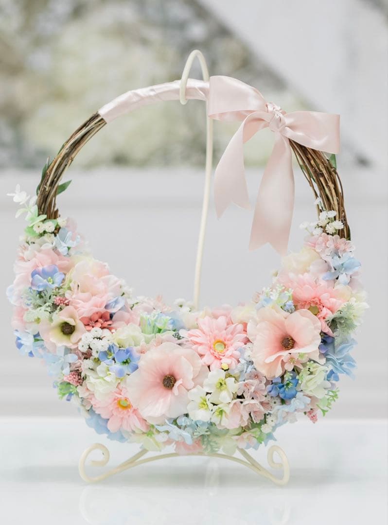 リースブーケ 手作り１日体験レッスン 東京 LILY OF THE VALLEY