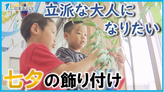 七夕飾りを作ろう - アイエム電子鳥取砂丘こどもの国