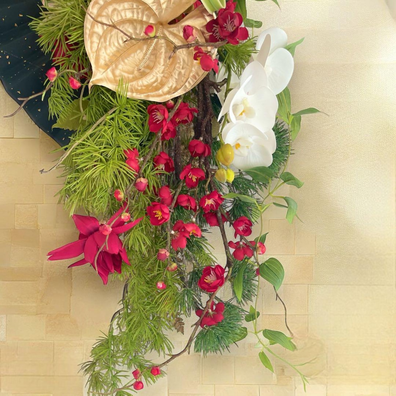 しめ縄リース お正月飾りの作り方