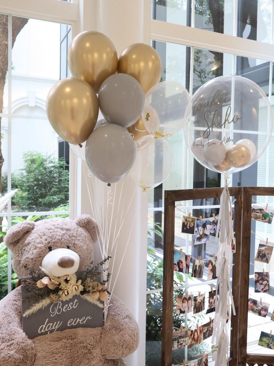 2台 バルーンスタンド 風船セット くすみカラー 誕生日 バースデー ウェディング 結婚式 ウェルカムスペース 雑貨・その他Coloris カラリス Creema店 通販 13113724Creema クリーマ