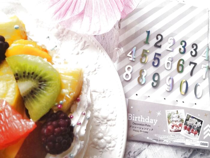 100均のフラッグピック・誕生日用ケーキトッパー商品一覧 バースデー・結婚祝い