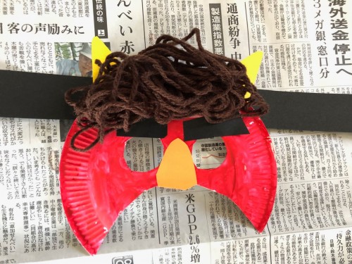 動画付き 節分の製作に使える！紙皿で作る鬼のお面チルコレ