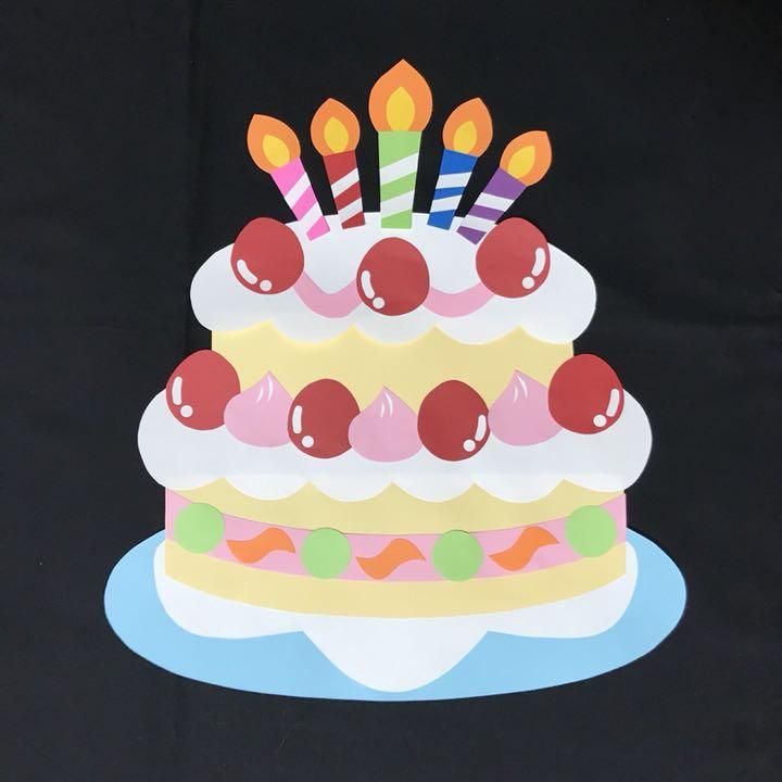 壁面飾りアンパンマン9体誕生日