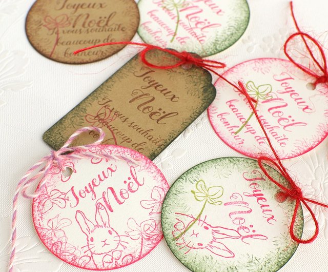 フランス語 クリスマスカードセット 6枚セット - メルカリ