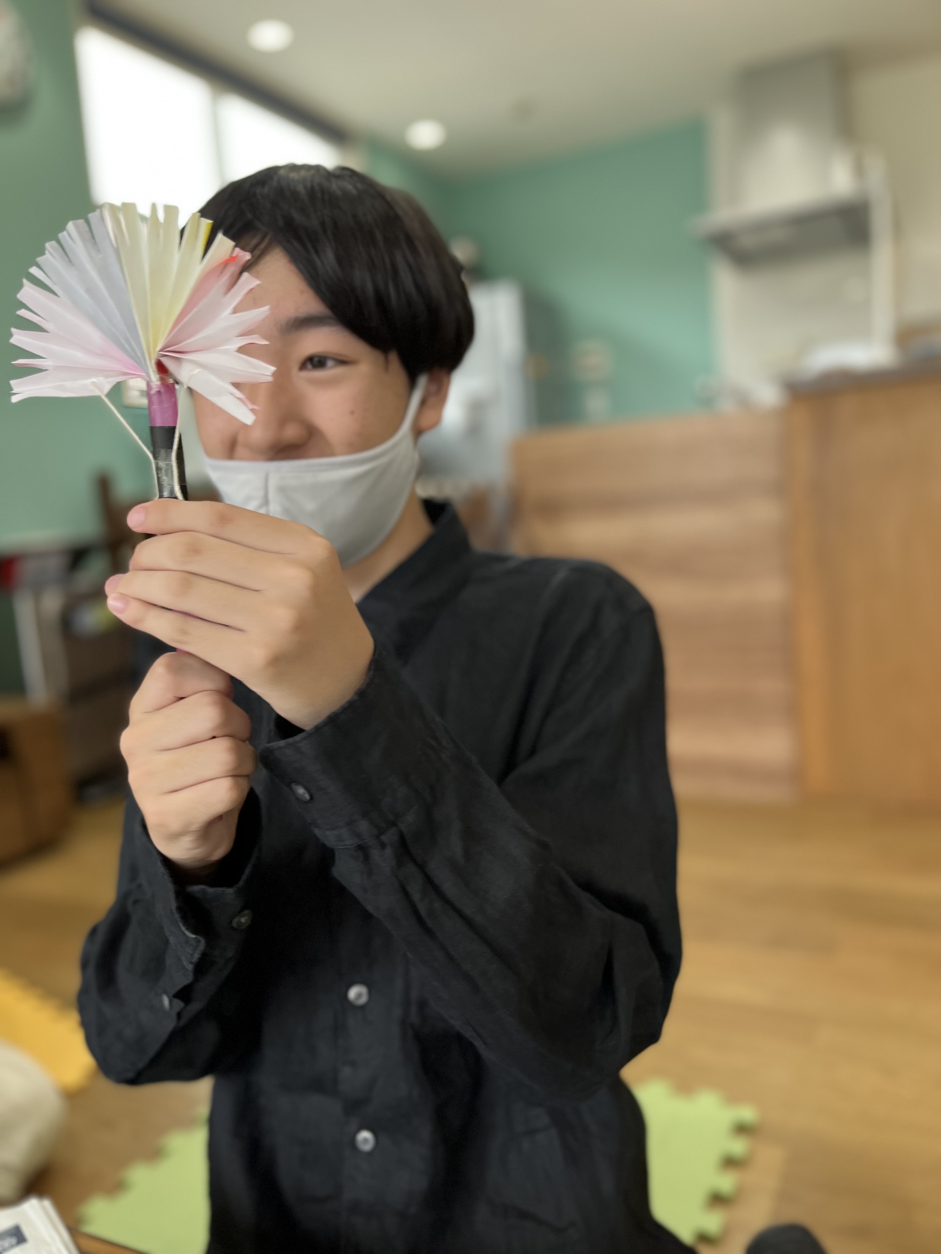 ストローで花火を描こう！art school mittsu