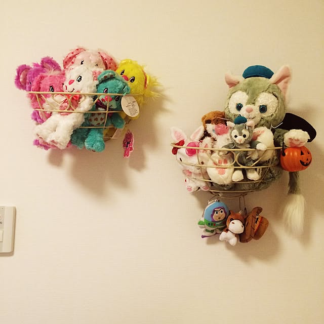 ぬいぐるみバッチ 収納 の仕方ディズニーTikTok