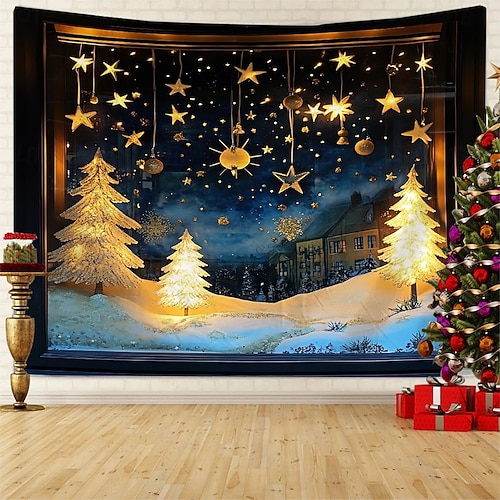 KMBIGNK多機能壁掛け 壁飾り タペストリー クリスマス 壁掛けタペストリー クリスマス飾り インテリア 大判 クリスマスAmazon.co.jp:KMBIGNKクリスマス タペストリー 壁掛け 飾り 多機能 背景 クリスマスツリー 壁 窓 カラー 飾り付けMerry Christmas 壁面装飾