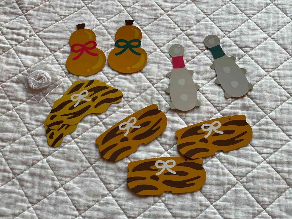 縫わない フェルトで手作り節分オニ飾り 型紙不要 100均DIY felthandmade craft - YouTube