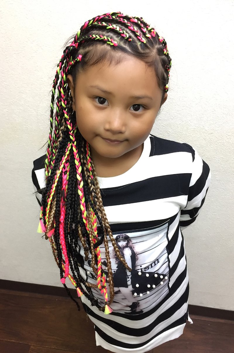 こどもヘアアレンジ12 ハロウィンに簡単可愛いくずれにくい！くるりんぱだけでポニーテール♪短い髪の毛でも出来るまとめ髪 Kids HairArrangement KohaTai Channel