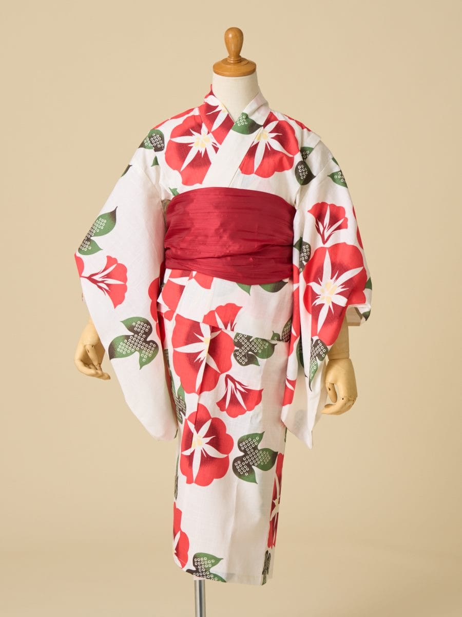 7月新作ドレス 朝顔浴衣セットのご紹介です♪天使の窓 店舗ブログボークス