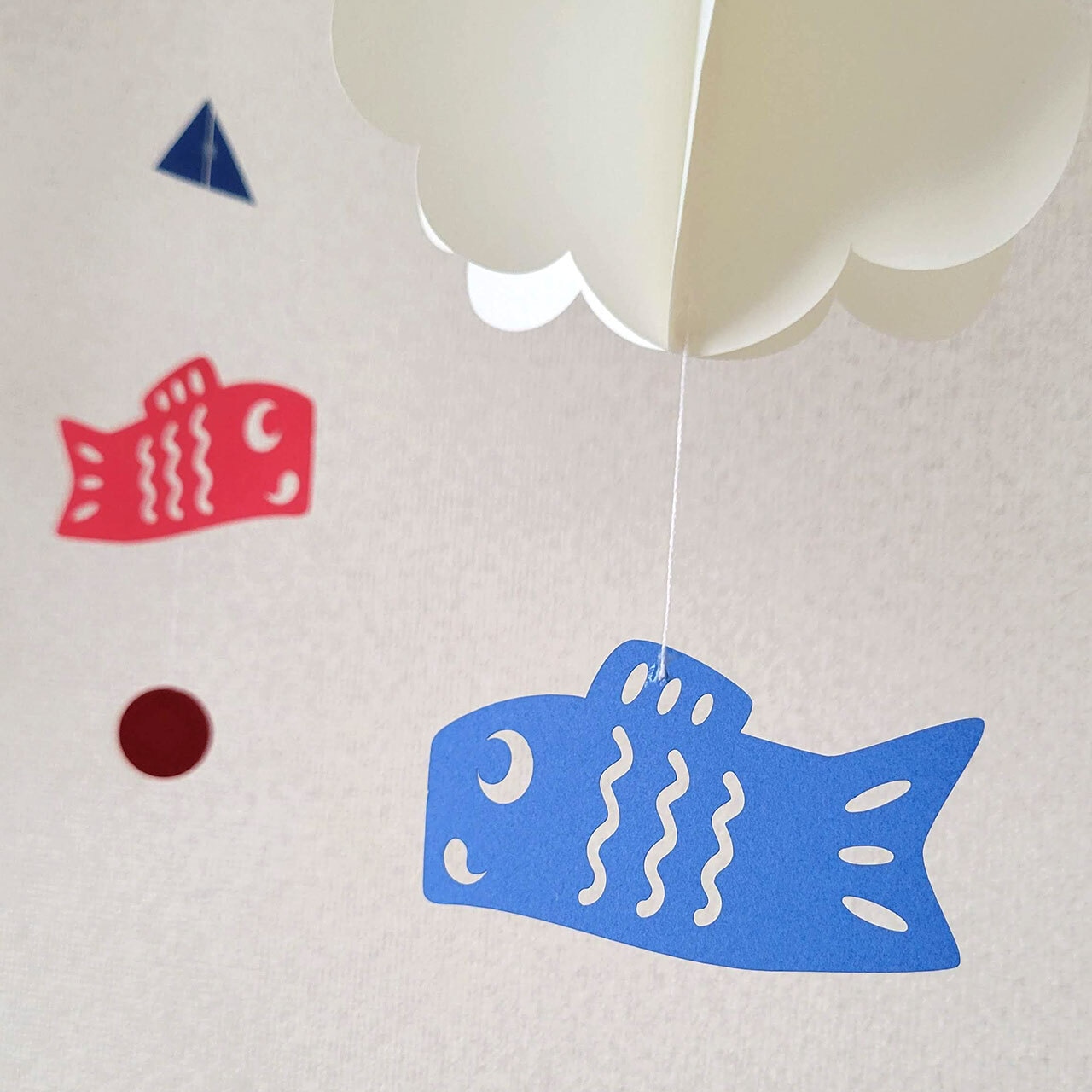 縫わない フェルトで作る🎏鯉のぼり吊るし飾りこどもの日 DIY 端午の節句