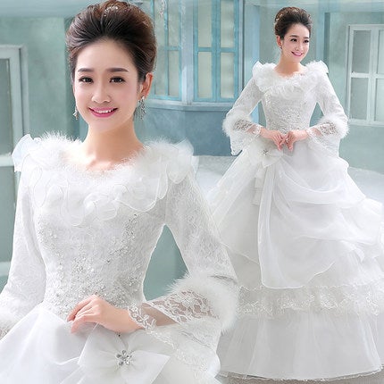 結婚式 パーティードレス◇白色フィッシュテールロングドレス 楽天市場 花嫁 ウェディングドレス 冬 白ドレス フィッシュテール 花柄 レース編み上げタイプ 結婚式 二次会 披露宴 ドレス 着痩せ ロングトレーン 花嫁ドレス パーティードレス キラキラ シンプル ゆったり